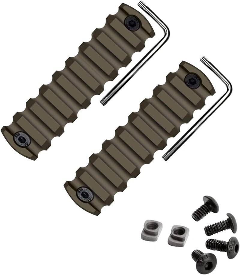 Gotical Store 13 Slots MLOK Picatinny Rail Section for M-Lok Handguard Flat Dark Earth Fit for 21mm Picatinny/Weaver Rails - Image 1